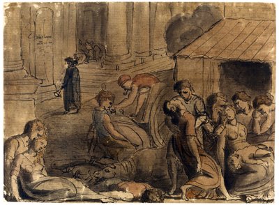 Grande Peste de Londres - William Blake