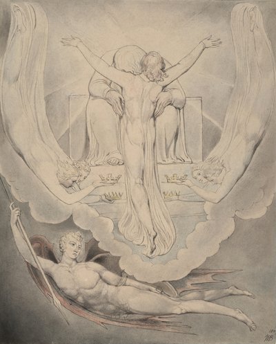 Illustration 3 du "Paradis perdu" de Milton : Le Christ offre de racheter l
