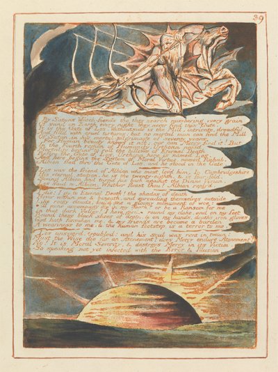 Jérusalem, Planche 39 - William Blake