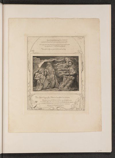 Job réprimandé par ses amis - William Blake