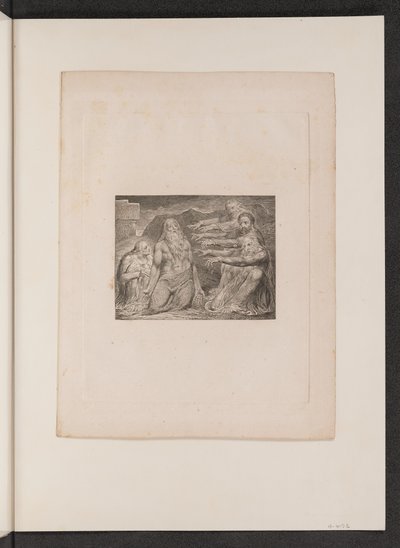 Job réprimandé par ses amis, 1825 - William Blake