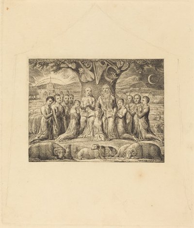 Job et sa famille - William Blake
