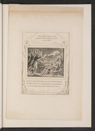Les consolateurs de Job - William Blake