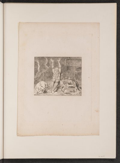 Le désespoir de Job - William Blake