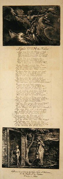 Petit Tom le marin, par William Hayley - William Blake