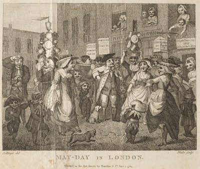 Fête du 1er mai à Londres, 1784 - William Blake