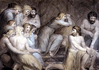 Joseph ordonnant de lier Siméon, planche 2 de 