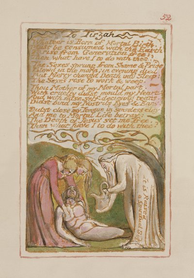 À Tirzah : planche 52 de Chants d