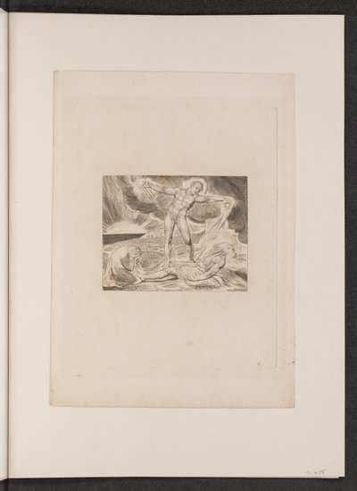 Satan Frappe Job avec des Ulcères, 1825 - William Blake