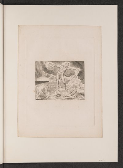 Satan frappant Job avec des furoncles - William Blake