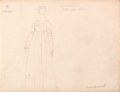 Feuille du carnet de croquis Blake-Varley de 1819, pages 27 et 28 - William Blake