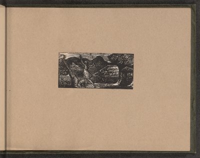 Le berger chasse le loup - William Blake