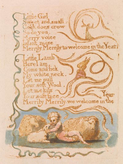 Printemps (Planche 26) - William Blake