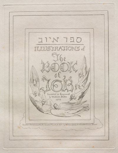 Le Livre de Job, 1825 - William Blake