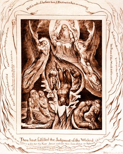 Illustrations du Livre de Job par William Blake - William Blake