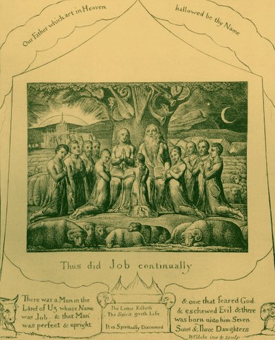Le Livre de Job, illustrations de William Blake - William Blake