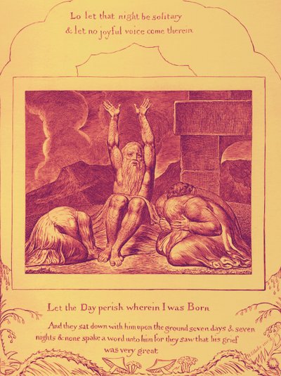 Le Livre de Job, illustrations de William Blake - William Blake