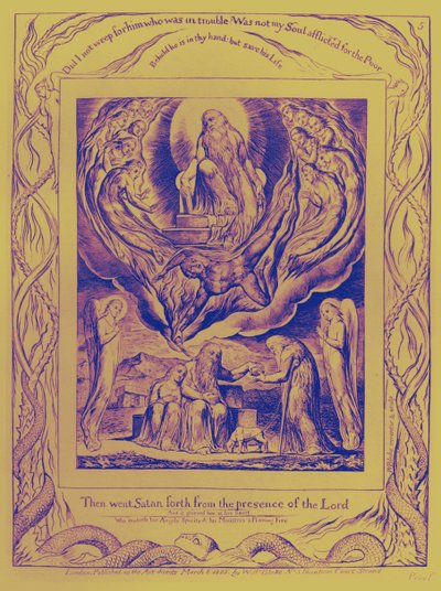 Le Livre de Job, illustrations de William Blake - William Blake