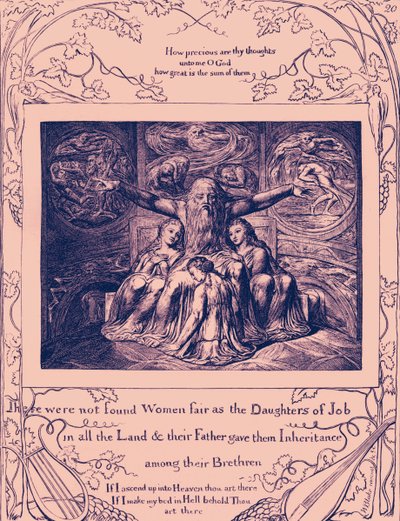 Le Livre de Job, illustrations de William Blake - William Blake