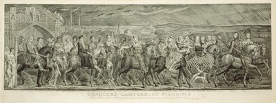 Les Pèlerins de Canterbury - William Blake