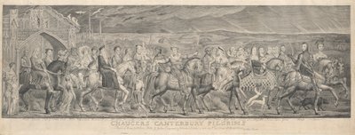 Les Pèlerins de Canterbury - William Blake