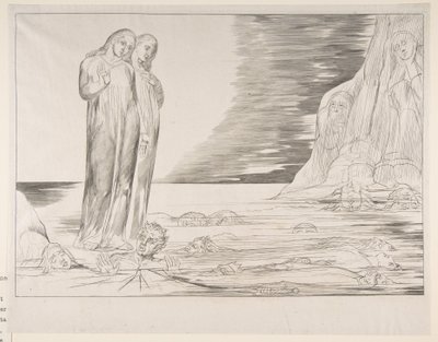 Le Cercle des Traîtres : Le Pied de Dante frappant Bocca degli Abbate, de l