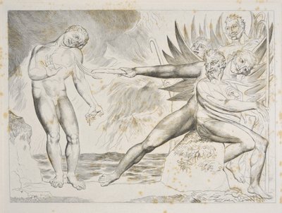Le Cercle des Fonctionnaires Corrompus : Les Diables tourmentant Ciampolo, Enfer, Chant XXII, illustration de la 