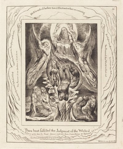 La Chute de Satan - William Blake
