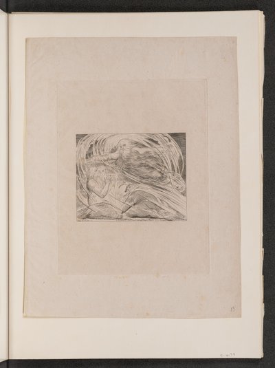 Le Seigneur répondant à Job du tourbillon - William Blake