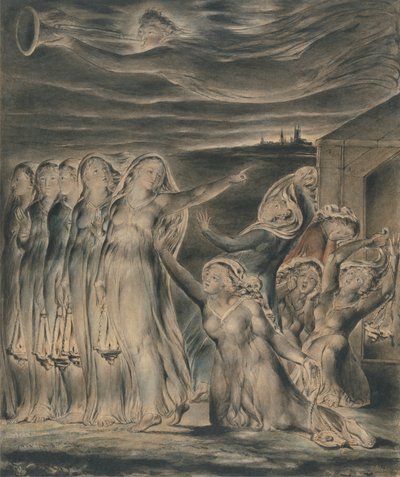 La parabole des vierges sages et folles - William Blake