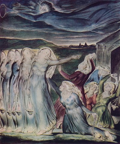 La parabole des vierges sages et folles, vers 1800 - William Blake