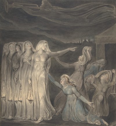 La Parabole des Vierges sages et folles, vers 1799-1800 - William Blake