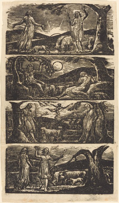 Les pastorales de Virgile - William Blake