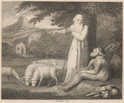 Le berger et le philosophe - William Blake