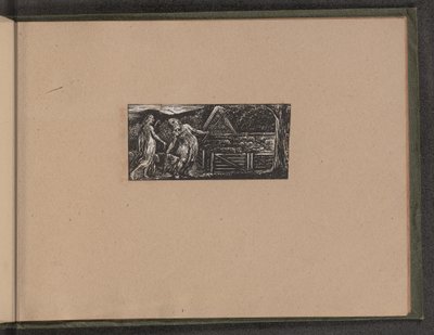 Thenot et Colinet mènent leurs troupeaux ensemble - William Blake