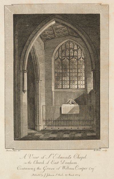Vue de la chapelle Saint-Edmond dans l