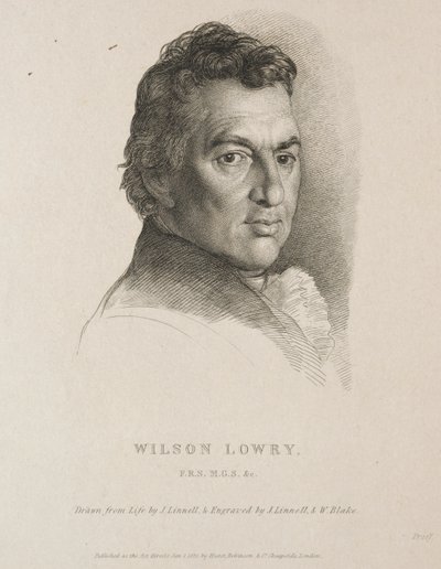 Wilson Lowry, 1825 - William Blake