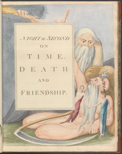 Les Pensées Nocturnes de Young, Page 17, "La Deuxième Nuit, Sur le Temps, la Mort et l