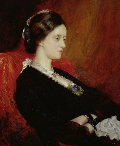 Portrait de Mme Emily Meynell-Ingram (1840-1904) - William Blake Richmond