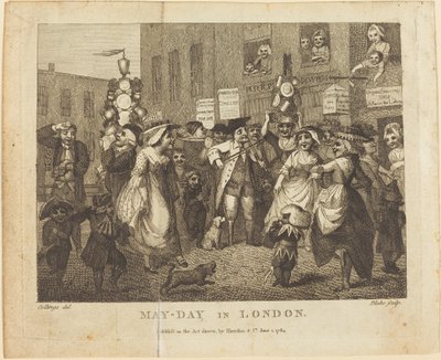 Fête du 1er mai à Londres - William Blake after Samuel Collings