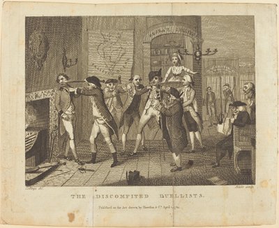 Les duellistes déconfit - William Blake after Samuel Collings