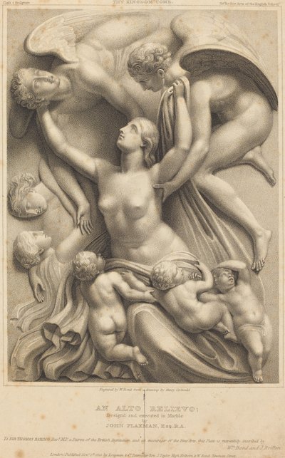 Que ton règne vienne (Monument à Sir Thomas Barting) - William Bond after Henry Corbould after John Flaxman
