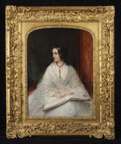 Portrait de Jane Fortescue Seymour, Mme Coleridge, vers 1862 - William Boxall