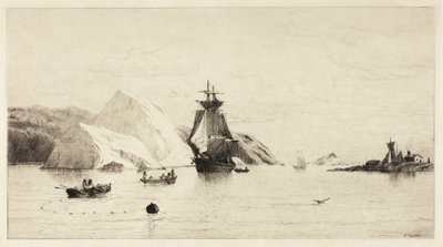 Paysage marin arctique - William Bradford