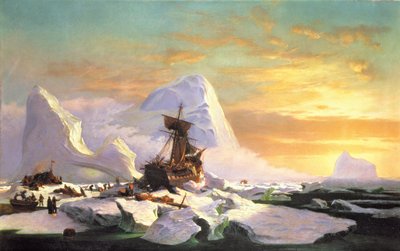 Écrasé dans la glace - William Bradford