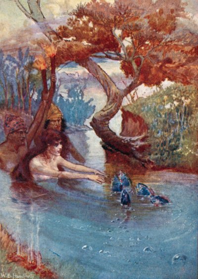 Illustration pour Vathek, un conte arabe, de William Beckford - William Bradshaw Handforth
