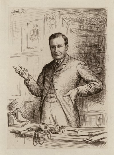 John Chiene, professeur de chirurgie - William Brassey (after) Hole