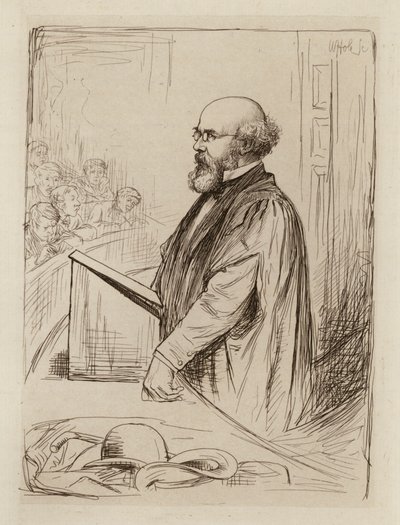 Norman Macpherson, professeur de droit écossais - William Brassey (after) Hole