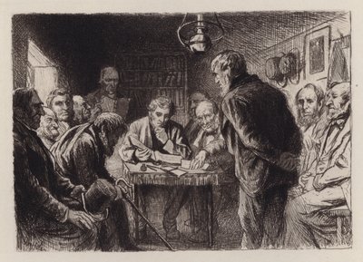 La Session de Kirk (gravure) - William Brassey (after) Hole