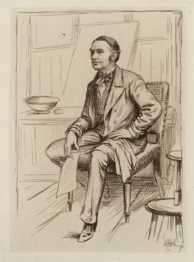 Thomas Annandale, professeur de chirurgie clinique - William Brassey (after) Hole